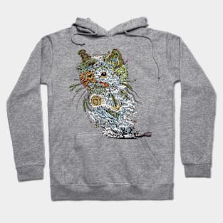 Colors to nature cat Hoodie